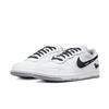 Nike Big Black White Meander Abrasion Resistant Breathable Abrasion Resistant Breathable Low top Skateboard Shoes Men's 355152-106(Team392-)