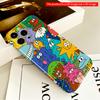 Colorful Cartoon Monsters Phone Case All inclusive film hard phone case, compatible with iPhone 18 Pro Max 17 16 15 14 13 12 11
