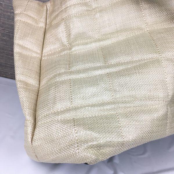 Kate Spade Tote Bag Beige Ribbon Logo(USED)