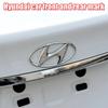 Car Logo Front Rear Emblem Sticker for Hyundai Tucson Santa Fe Sonata Elantra Accent Ix35 Ix25 I30 I40 Styling DD6