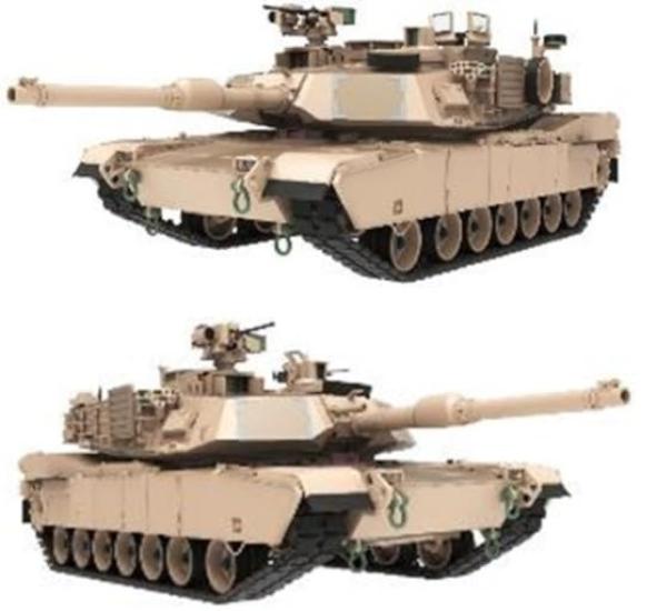 Voiio M1A2 SEP V3 Abrams Американский основной боевой танк Пластиковая модель 01102 1/35