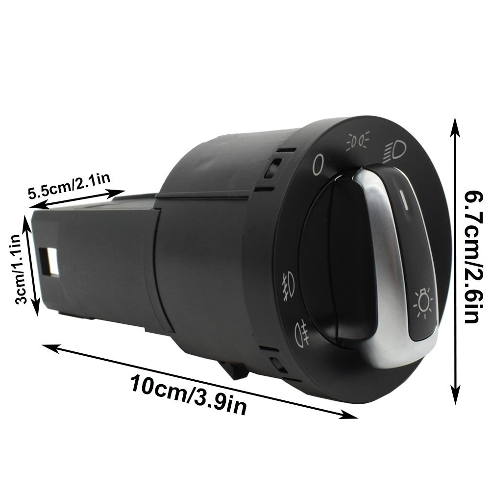 Автомобильные аксессуары, переключатель управления фарами автомобиля, ручка лампы противотуманных фар для VW Passat Polo Golf Jetta Beetle OE 3BD941531/3BD 941 531