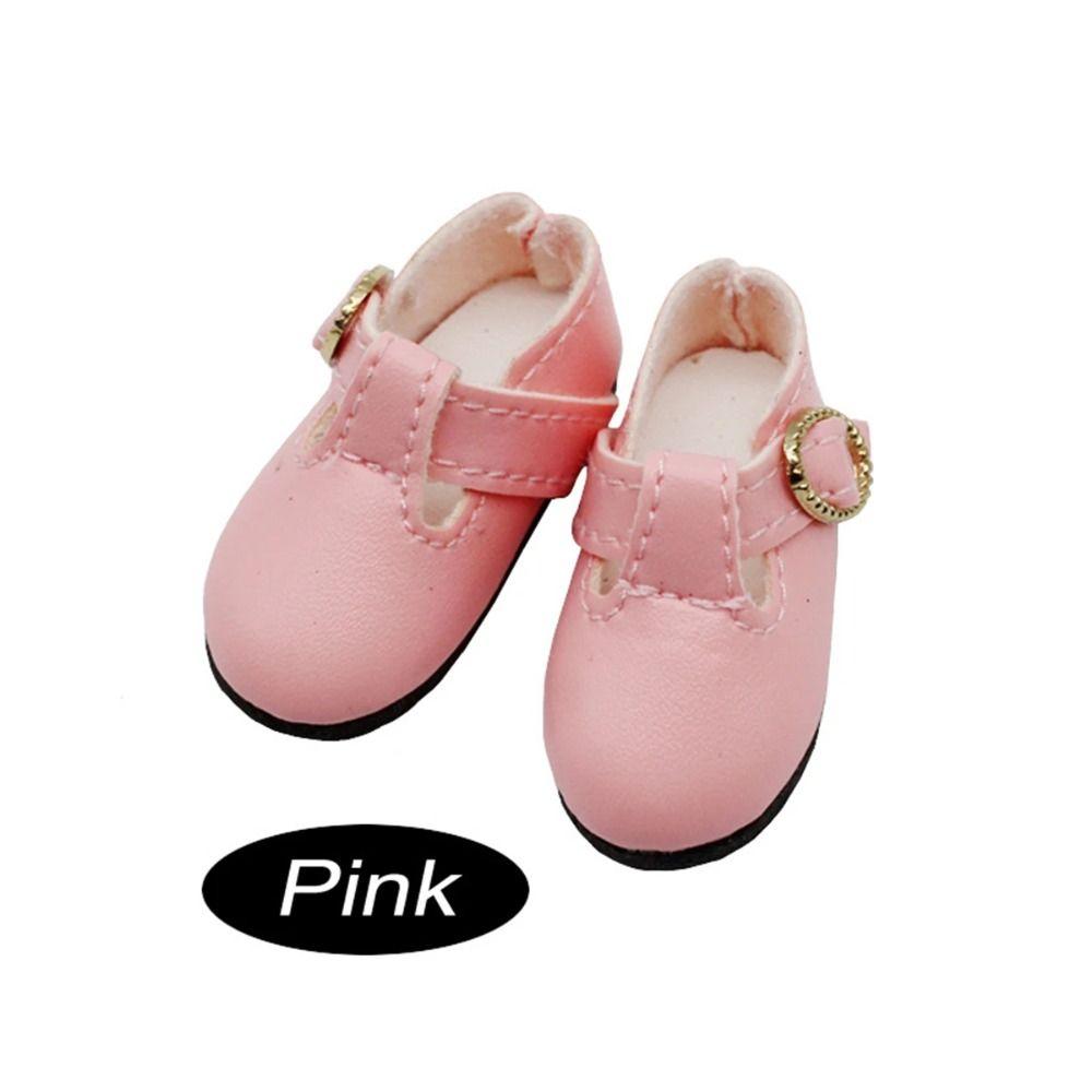 Lightweight Doll PU Leather Shoes Shoes Doll Leather Boots  Children Toys