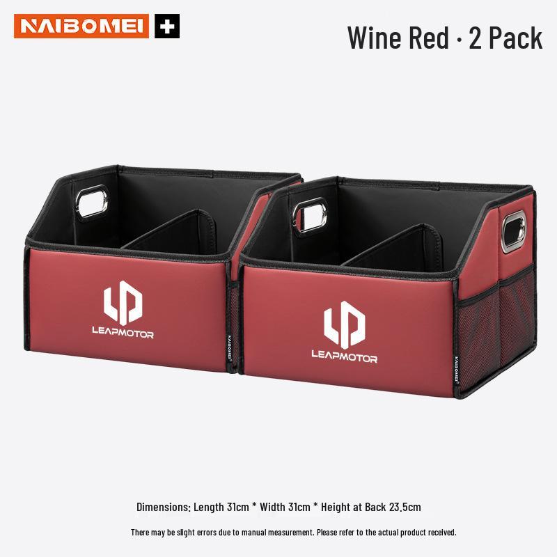 Leapmotor Car Trunk Storage Box for T03, S01, C11, C01, C-More Models - Organizer and Decorative Accessory.