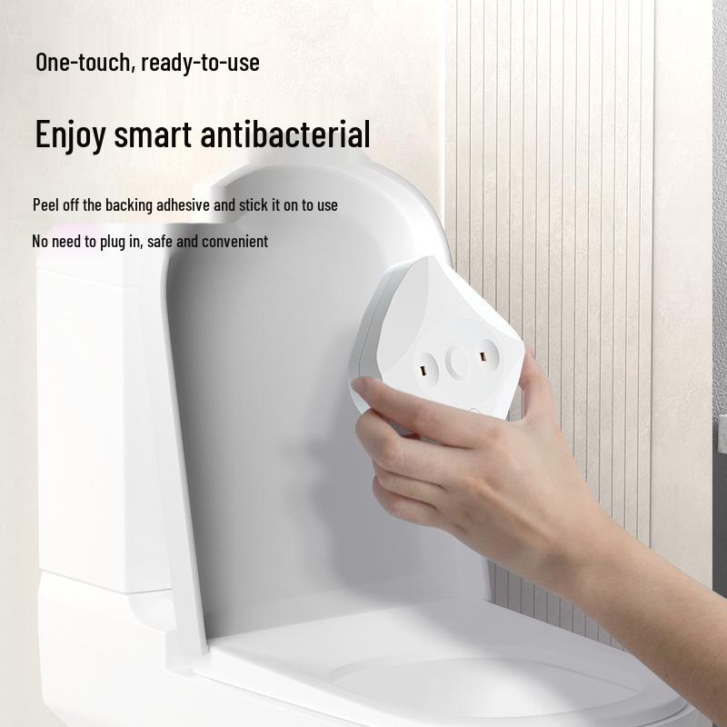 Portable USB-Rechargeable UVC Ultraviolet Sterilization Lamp for Household Toilets