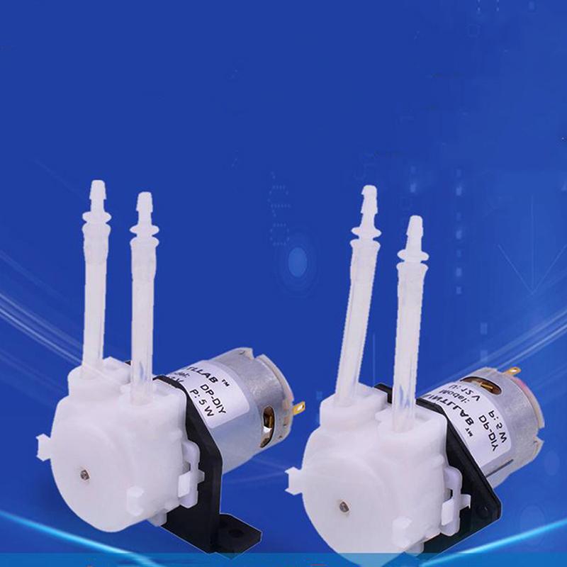 Dc Micro Самовсасывающий Бесшумный Перистальтический Жидкостный Насос Для Лабораторного Дозирования Аналитический