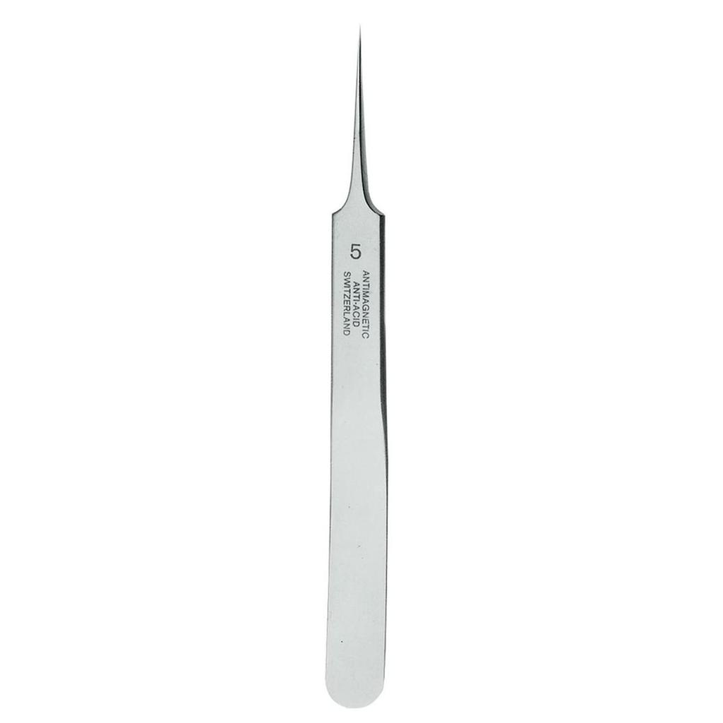 Keiba Precision Tweezers Stainless Steel Type 5 Non-magnetic/Acid-resistant (Extra) TS-5-S