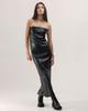 Leather Dress MZR 21104 S Black
