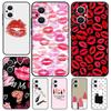 Модный чехол Lipstick Love для OPPO Reno 10 Pro 4 5 6 7 8 Lite 8T 4Z 5Z OPPO Find X5 Lite X2 X3 Neo X6 Pro Cover