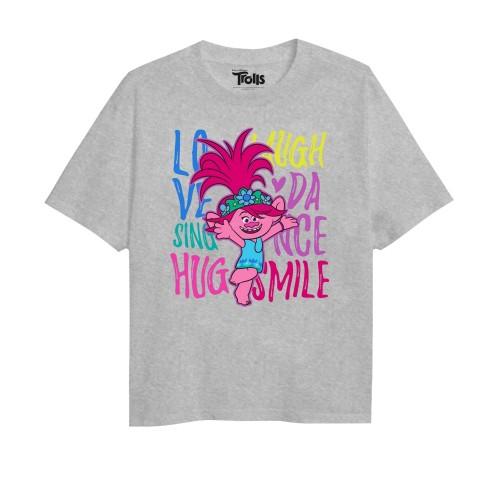 Trolls Girls Love Laugh Sing Poppy T-Shirt