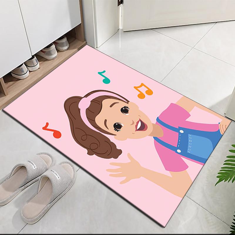 Ms. Rachel Printed Carpet, for Office Chair Living Room Bedroom Kitchen Room Decor Gifts.
