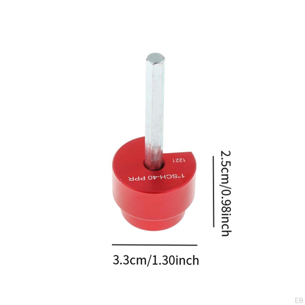 PVC Pipe Reamer Fitting Plumbing Tool Saver for Water Lines