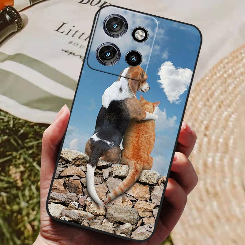 For Motorola Edge 60 Neo Case Bumper Shockproof Camera Protection Silicone Case for Motorola Moto Edge 50 Neo S50 TPU Back Cover