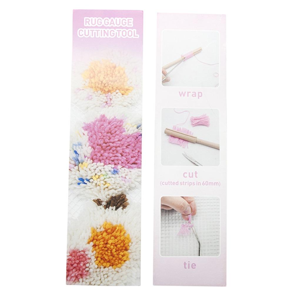 Инструменты для рукоделия Аксессуары для ковра Защелка для ковра Крючок для пряжи Резак для пряжи Сегментный инструмент для вышивки Инструмент для пряжи для ковра