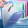 A4 Vertical Accordion File Organizer with 13 Pockets - Large Capacity Test Paper Storage Bag