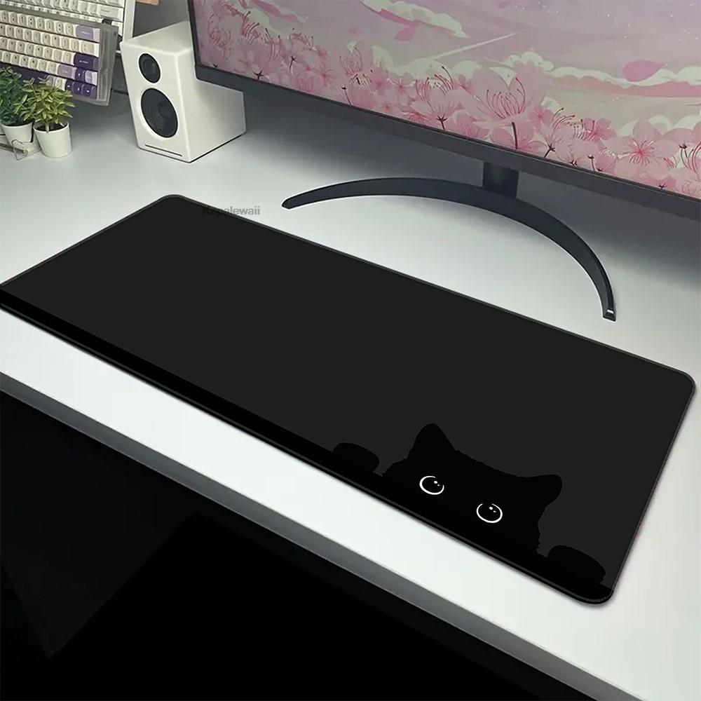 Large Kawaii Cute Cat XXL Mouse Pad Setup Gaming Accessories Mousepad Company Rubber Mouse Mat Desk Pad Mousepads 900x400mm
