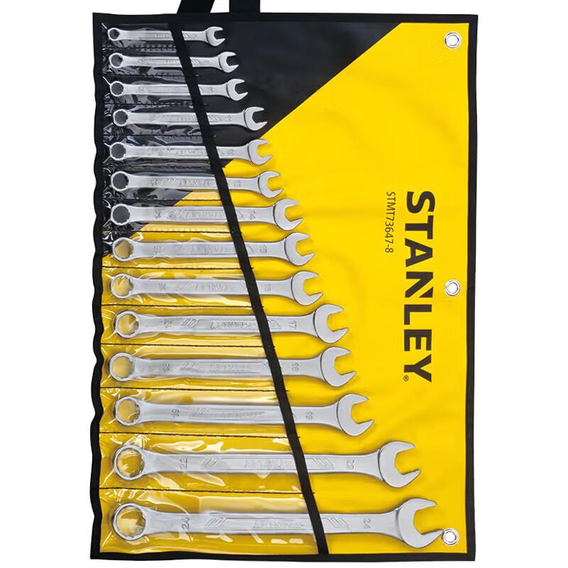 Набор метрических рожковых ключей Stanley из 14 предметов