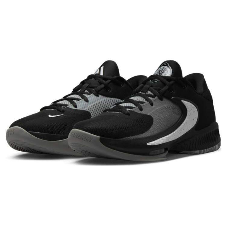 Nike Zoom Freak 4 EP Zeus Мужские кроссовки Черный Белый Светло-Дымчато-Серый DJ6148-001