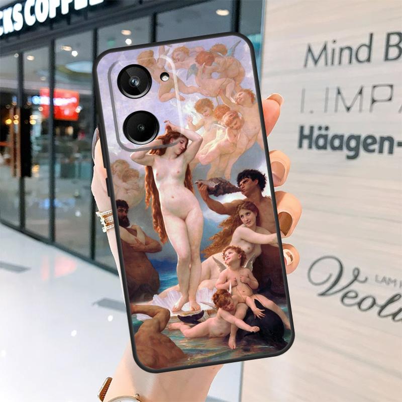 Художественная картина Рождение Венеры Чехол для Realme 15 Pro 12 11 13 14 Pro Plus GT6 GT7 C55 C51 C53 C25 C63 C61 C65 C67 C71 C75