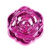 Electroplating Rose Double-sided Mirror Portable Travel Mini Foldable Makeup Mirror Women Girls Vintage Pocket-sized Handheld Vanity Mirror