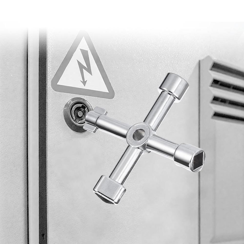 8 шт. Универсальный ключ для строительной техники для выпускных клапанов и кранов, распределительных коробок