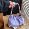 Casual Fashion Women Single Shoulder Crossbody Bag 2026 New Style Nylon Dumpling Shape Mobile Phone Bag Commuting Small Backpack