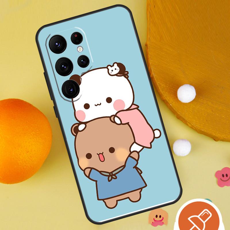 Милый Чехол Для Телефона BuBu DuDu Для Samsung Galaxy S25 Ultra S24 S23 S22 Ultra S9 S10 S20 Plus S21 FE Чехол