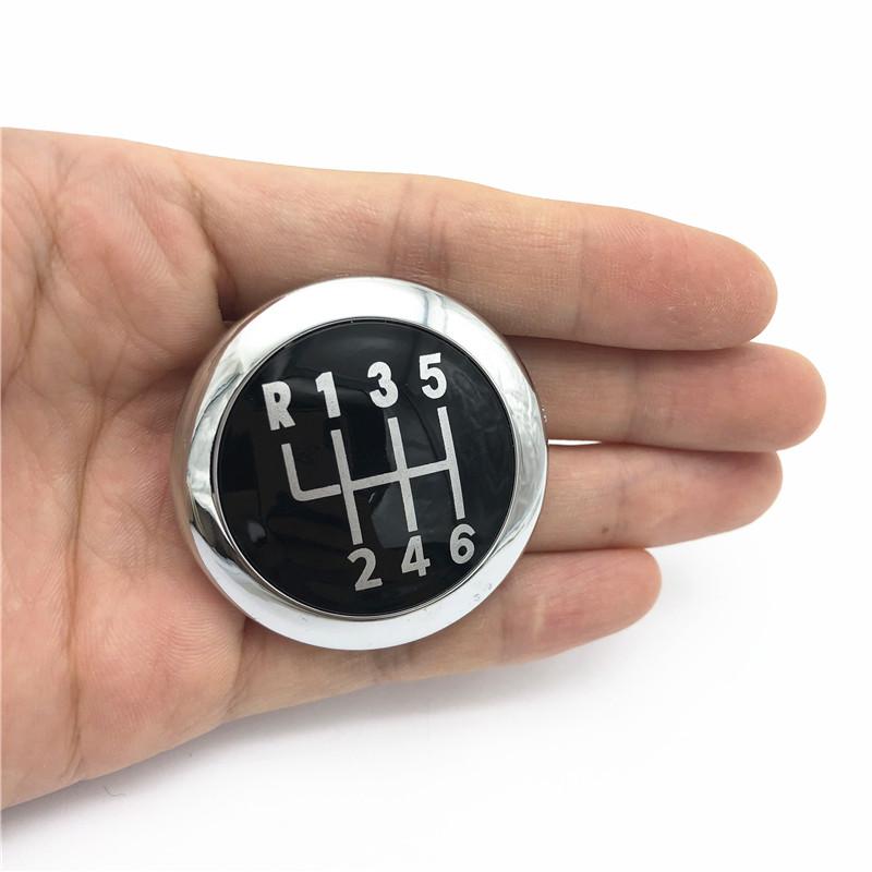 Ручка переключения передач, крышка, номер скорости, эмблема, значок, верхняя отделка, крышка, чехол для Volkswagen VW Passat B6 2005-2011, аксессуары для стайлинга автомобилей