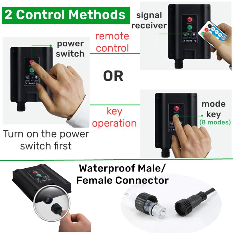 7 м/12 м/22 м Солнечный уличный светодиодный шнур-гирлянда водонепроницаемый медный провод сказочная лампа сад рождественская вечеринка декор трубчатый светильник