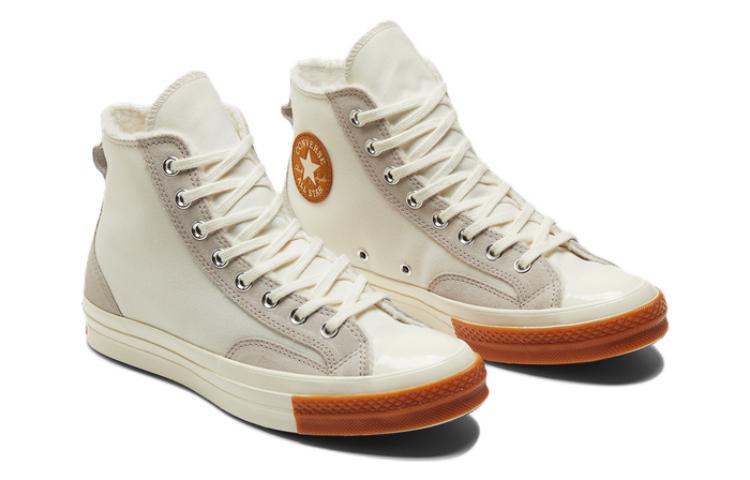 Converse Chuck 70 High 'Lined Colorblock - Vintage White Gum'