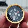 Antique Brass Pocket Compass Nautical Vintage Maritime Gift For Him And Her