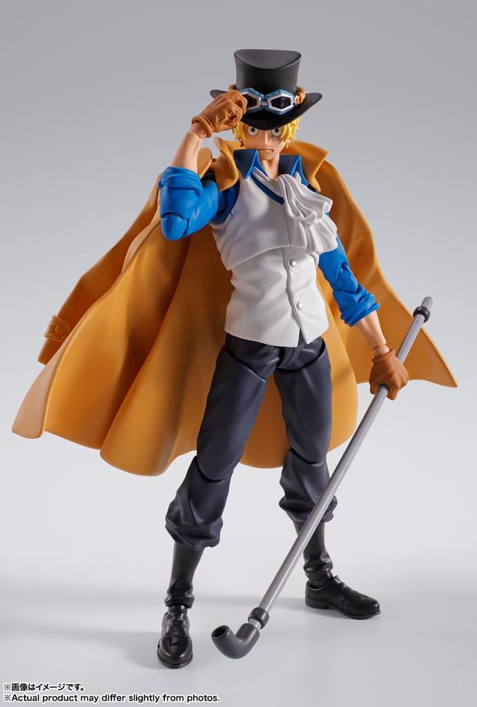 TAMASHII NATIONS S.H.Figuarts ONE PIECE Sabo - Chief of Staff of the Revolutionary Army - Approximately 155mm PVC & ABS Painted Movable Figure