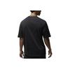 Jordan Wordmark Series Solid Color Crew Neck Casual Short Sleeve T-Shirt Men Tops Black FJ1970-045