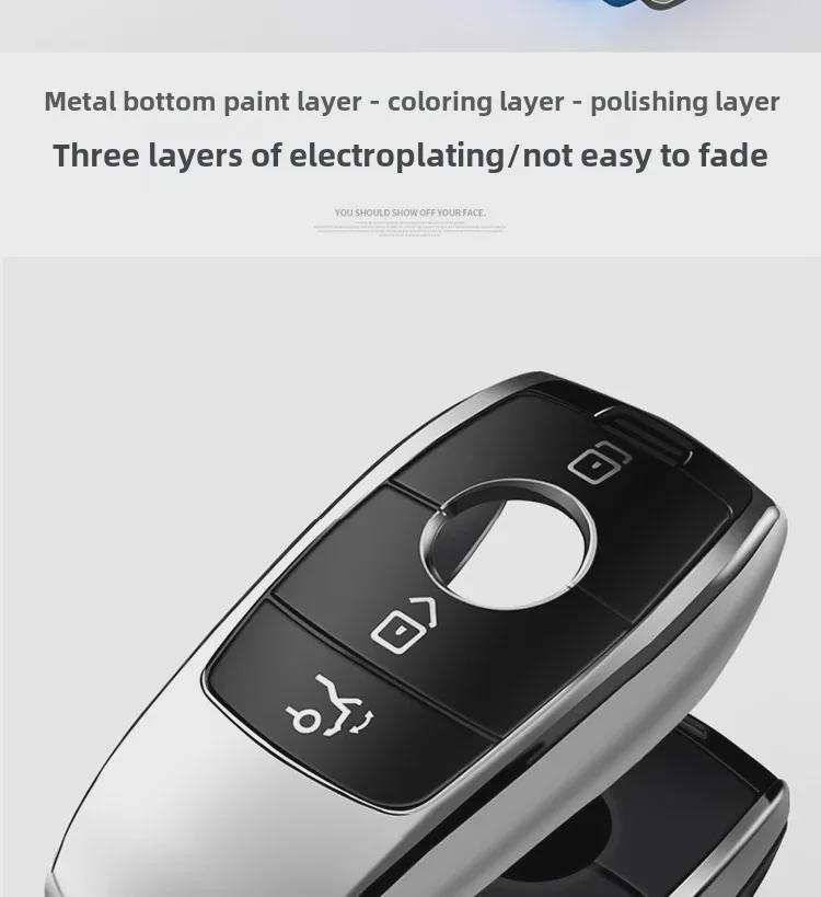 Чехол для ключа Mercedes-Benz E-Class, C-Class, S-Class из ТПУ