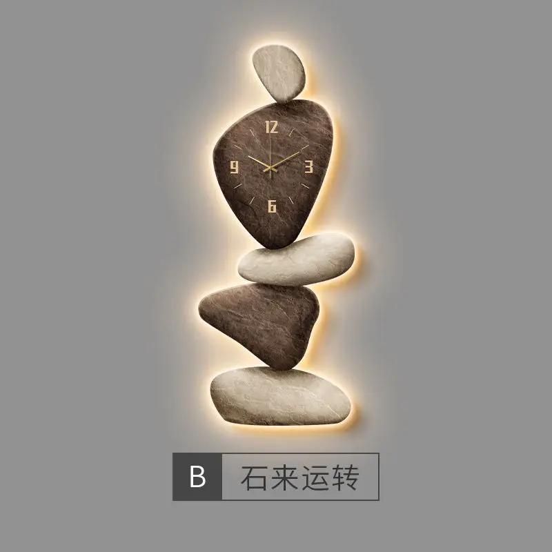 Часы настенные для гостиной, легкие, роскошные, уникальные, настенные, большие, современный дизайн, тихая эстетика, Reloj De Pared, настенный декор