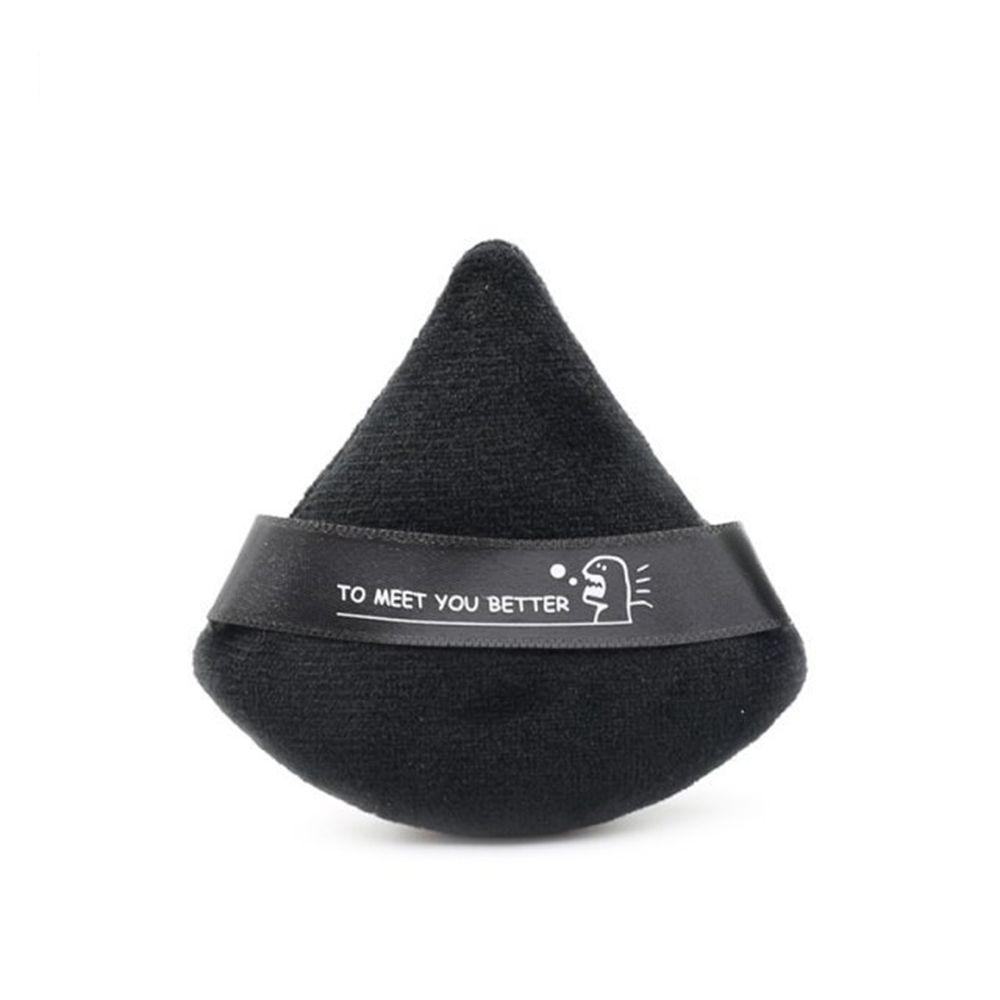 Velvety Texture Face Powder Puff Makeup Puffs Triangle Velvet Powder Puff Mini Face Makeup Sponge