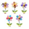 Interior Car Decor Spring Wobbly Flower Dashboard Ornament, Shaking Head Sunflower Decor, Cute for Rearview Mirror And Home Office