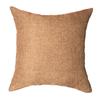 Nordic Faux Linen Solid Color Pillowcase – Cotton Blend Sofa Backrest Cushion