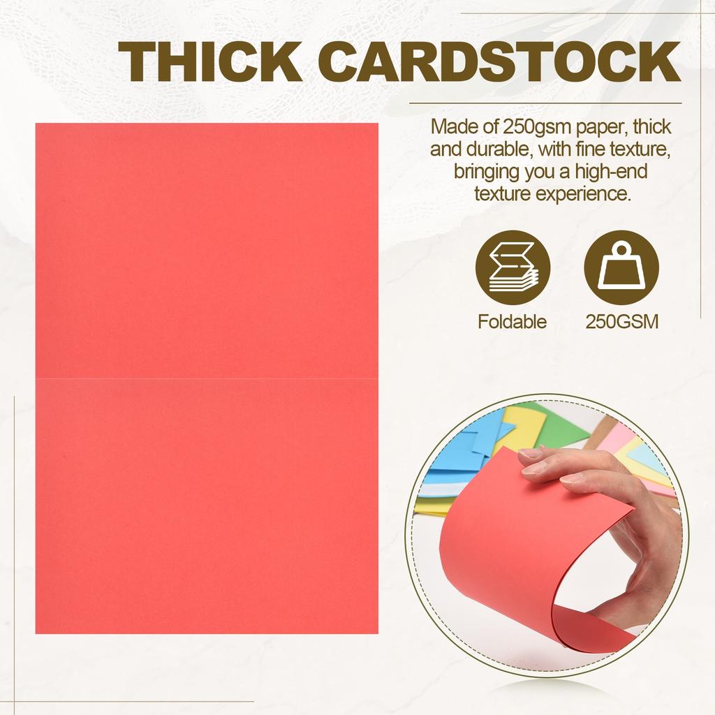 20Sets 4x6 Blank Cards and Envelopes V Flap A6 Envelopes with Cardstock & Gold Stickers for Greeting Cards Wedding Invitations