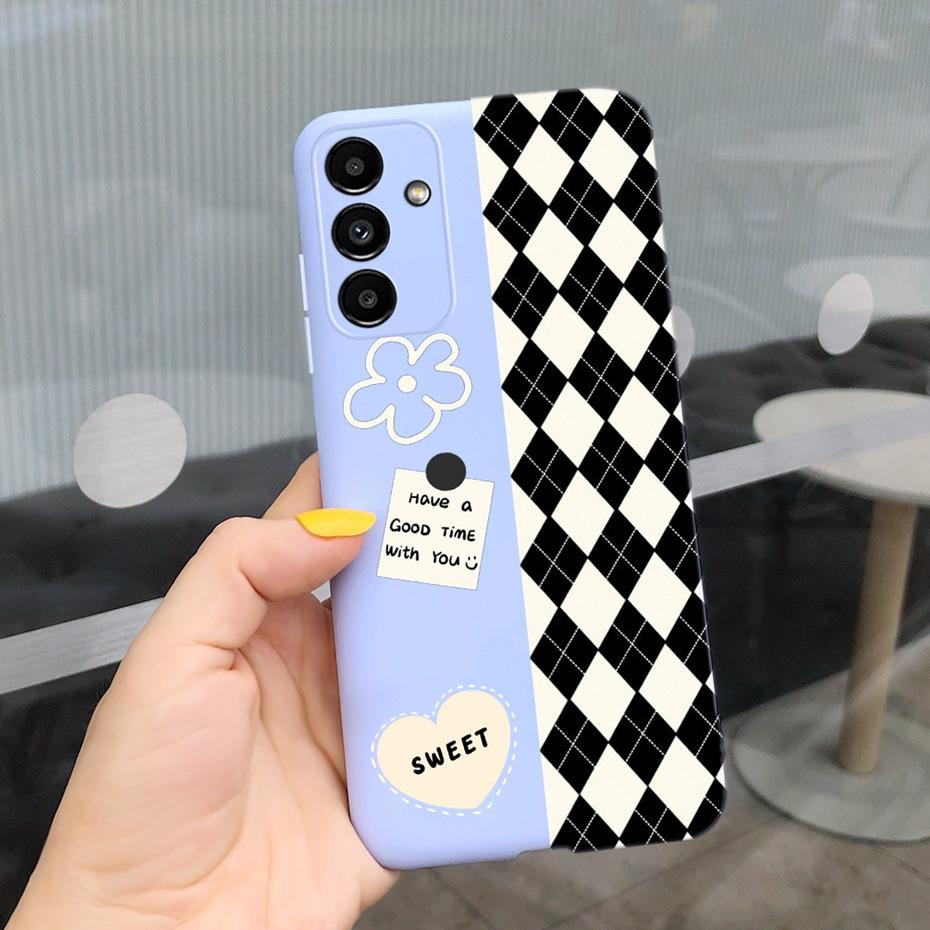 Для Samsung Galaxy A04S 2022 Милый Чехол-Бампер из Желе с Рисунком для Samsung A04s A 04s SM-A047F Мягкий Силиконовый TPU Задняя Крышка