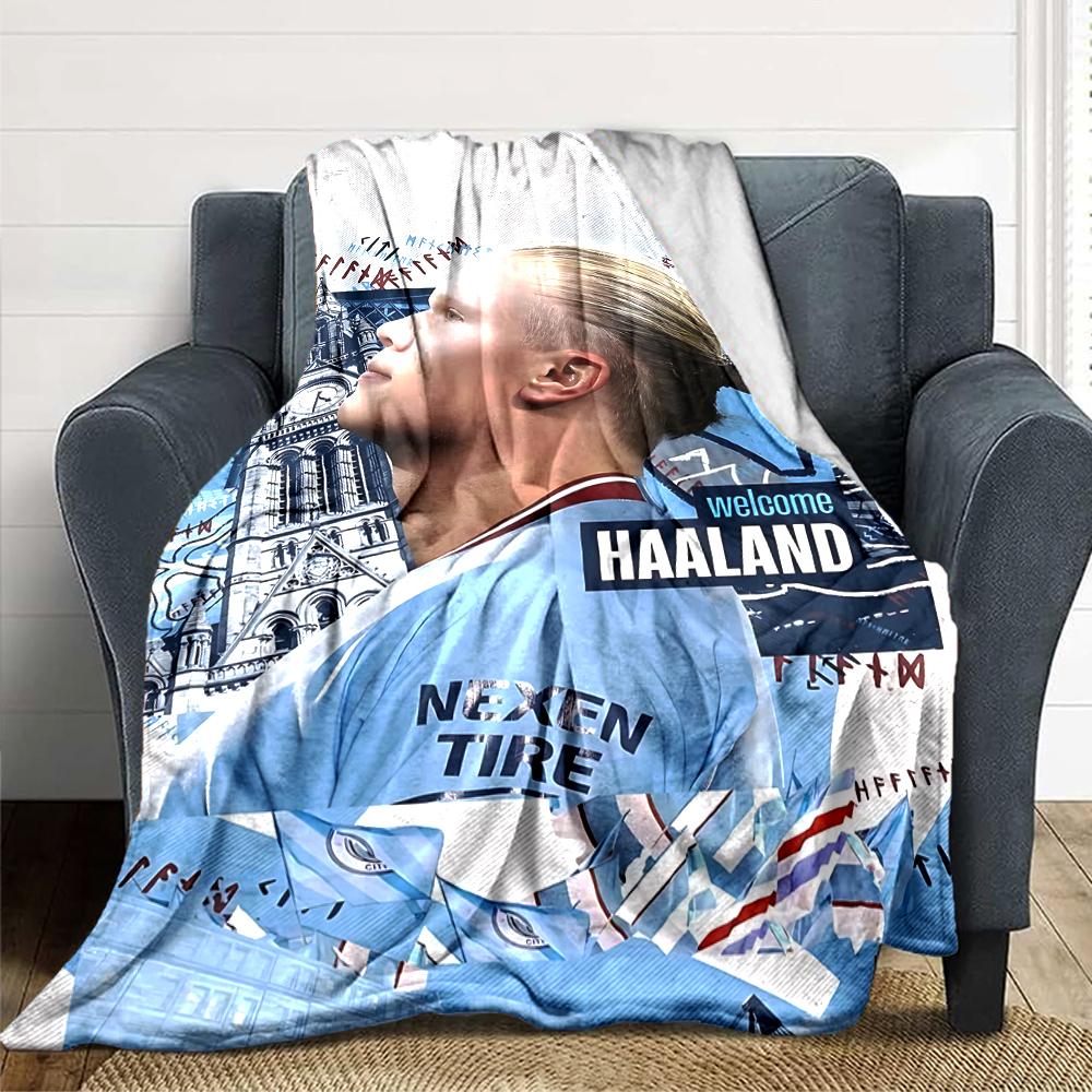 Welcome Manchester City Blankets Flannel Printed Breathable Warm Throw Blanket for Home Office Bedspreads 0708a74