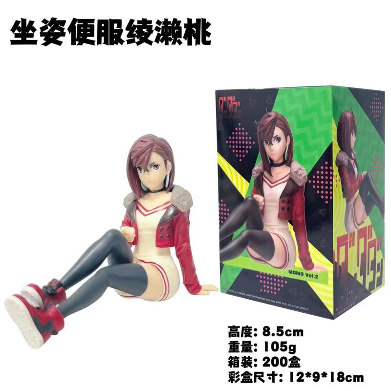 9CM Anime Dandadan Figure Ayase Momo Animation Noodle Stopper Cute Model Toys Gifts Collection Decoration Ornaments PVC
