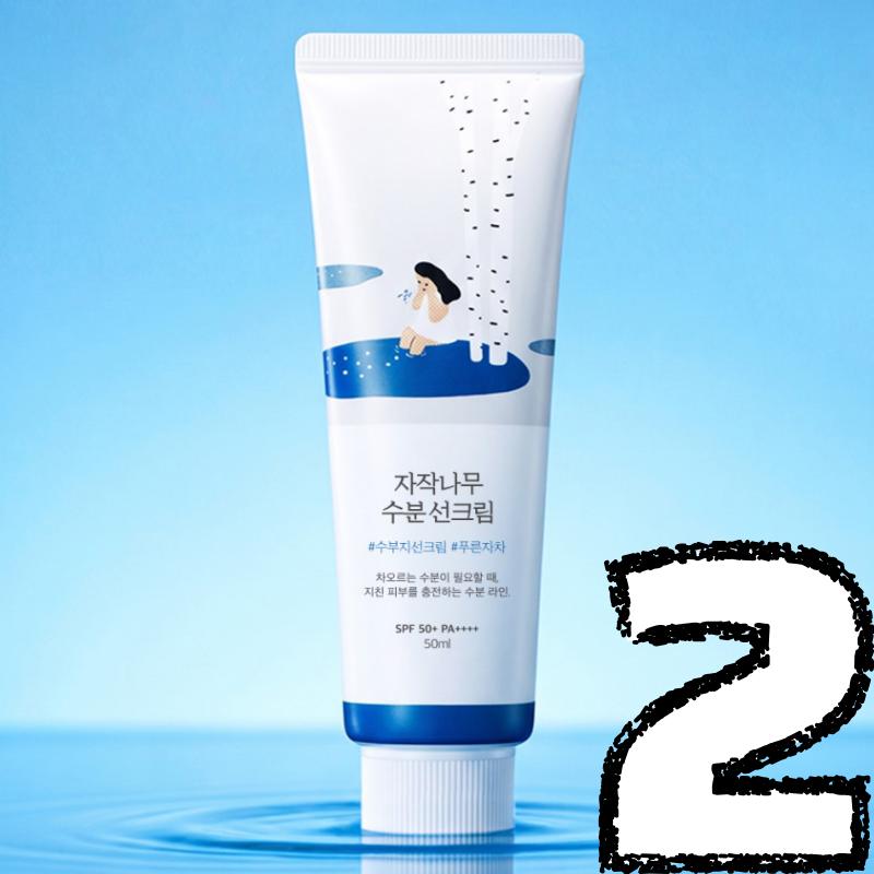 ROUND LAB Увлажняющий солнцезащитный крем с березовым соком SPF 50+ PA++++ 50 мл/100 мл