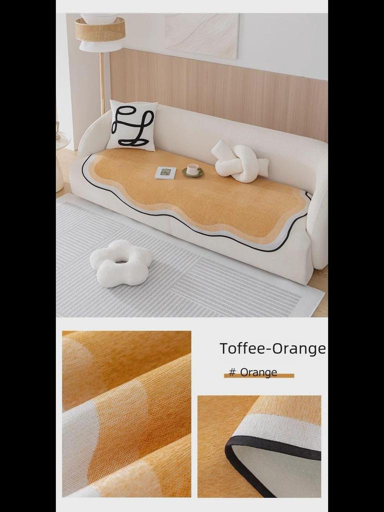 All-Season Non-Slip Irregular Shaped Sofa Cushions: New Style High-Grade Leather Cover