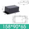 ABS Plastic Electric Supplies Black Security Monitoring Case New Power Box  Electronic Project