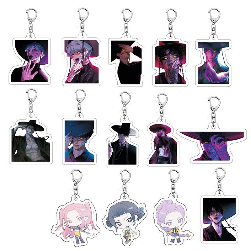 K-pop Карточки Охотники на демонов Наклейки Аниме Карточки Альбома Huntrix K-pop Брелоки Украшение на день рождения Подарок для фанатов Сувенир