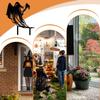 Металлические садовые колышки Погодоустойчивые Хэллоуинские скульптуры-кашпо для улицы, веранды, заднего двора, патио, переднего двора, дорожки, фестиваля