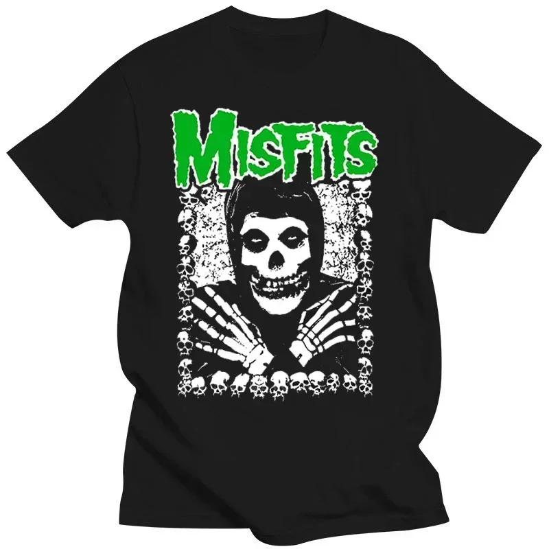 Misfits Americ An Psycho Punk Rock Band Danzig Sa Mhain T Shirt I Want Your Skulls Tee Harajuku Vintage Graphic Tops Camisetas#Color(4)