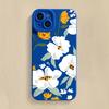 Luxury Floral Flower Silicone Phone Case For iPhone 16 15 14 Plus 13 Pro Max 12 11 X XS XR 7 8 16 Plus SE Shockproof Soft Cover
