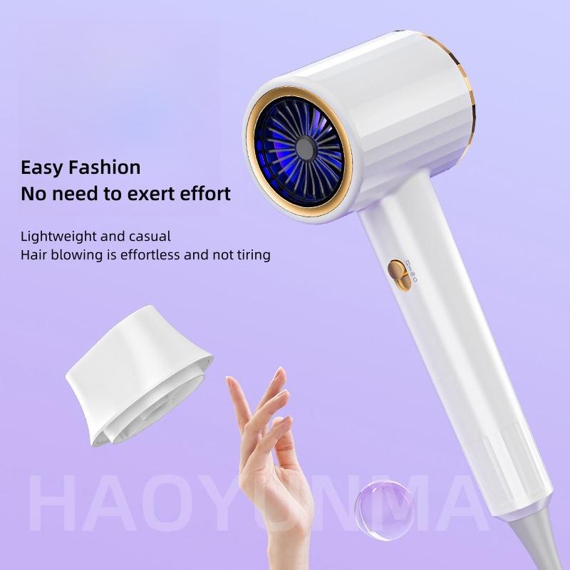2025 High-Speed Hair Dryer, High-Power Quick Drying Hair Salon, Professional Household Blue Light Negative Ion Hair Dryer